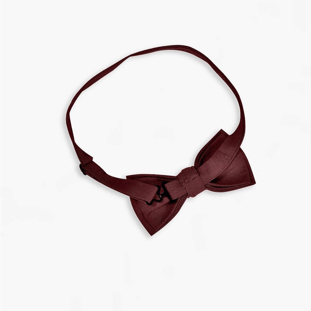 Azazie Cabernet Bow Tie Cotton